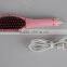 hot sell lcd straightener hair brush for hair beauty