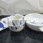 wholesale porcelain plate, bowl ,mug and spoon for hotel ,blue and white porcelain plates for restaurant