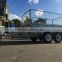 High quality hot dipped galvanized hydraulic tipping tandem cage trailer