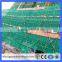 Fire retardent green hdpe construction scaffolding safety net with virgin material/ recycle material safety net