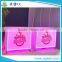 Popular white color LED lighting portable liquir bar table sale