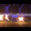 Fire spray and music with Lazer big water fountains