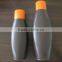 HDPE plastic dish washing bottle with lotion pump or bottle cap