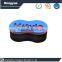Custom logo PVC bag case packed 8 sharp hair twist sponge hair sponge for sale