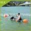 wholesale cheap price 100% transparent canoe / fishing transparent kayak