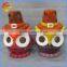 Nice ceramic halloween owl lantern halloween suppliers china