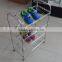 wire storage shelf and 3 tiers shoes standing organizer
