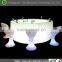 New product high quality waterproof led furniture , 16 colors change with CE,ROHS Cerfiticate LED cocktail table and chairs