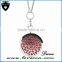 High quality stainless steel necklace aromatherapy oil diffuser locket pendant