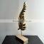 Resin Art Leaf Statue Decoration