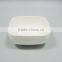 3"Unique Pure White Square Melamine Dishes