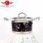 New design 5pcs Decal Stainless Steel Soup Pot kitchen cookware