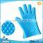 Wholesale heat resistant silicone gloves for BBQ, baking, cooking