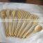 New design Fashion Zebra shape Bamboo cutlery set & Bamboo handled flatware