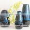 Round colored lacquer decorative flower vase