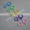 Pony Flat 2 Size Coloured Split Kniting Stitch Ring Marker