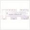 Kearing transparent plastic Measuring gauge for sewing & tailor & fashion design Erose Rulers#5732