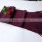 Acrylic pure color fashion winter knitting scarf factory