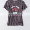 MGOO 2017 Summer Lace-up Graphic T-shirt With Grommets Ladies Sublimation Print Design Fashion T Shirt