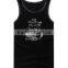 2017 New Fashion Design OEM Customized 3D Print Your Own Brand LogoSportswear 95%Cotton 5%Spandex Plain Gym Stringer Men Singlet