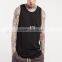 Simple custom for men 100% cotton blank gym mens stringer singlet wholesale