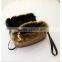 Imitation of rabbit hair hand bag