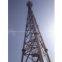 Free-standing steel lattice tower