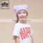 China Wholesale Rabbit Fur Beanies Fur Poms Baby Knit Hat