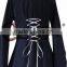 Navy Blue&White Medieval Renaissance Victorian Ball Gown Dress Costume For Gothic And Fantasy Parties