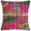 Indian Fruit Print Kantha Cushion Cover Tropical Kantha Cushion Pillow Cover Set Of 5 Pcs
