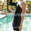 Fashion Design Waistcoat One Shoulder Blazer Side Button Women Dress