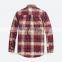 Fashionable shirt men fitness pants mens flannel checked plaid shirts man cotton shirt