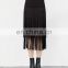 2017 wholesale women's latest fashion sexy girl mini skirt design wild style suede multi tassel skirt