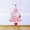 2017 new Christmas decoration wall sticker ,Merry Christmas tree wall sticker removable wall stickers