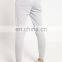 Polyester/cotton ankle-length women gray gym pants joggers custom