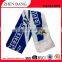 Wool knitting Material Soccer Scarf And Football Fan Scarf