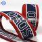 Colorful customized knitted jacquard elastic webbing band
