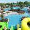 Used Fiberglass Water Slide for Sale Swimming Pool Outdoor Spiral Slides