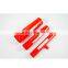 ASTM A795  red power coated grooved  Fire Fighting  steel Pipe and coupler