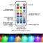 Remote Control 24ft 12pcs LED Bulb String Lights Outdoor Patio Christmas Party Decoration Lights