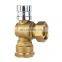 BWVA brass lockable ball valve with magnetic lock