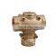 3 Way DN25 Brass Anti-Condensation Mixing Valve For Protect Solid Fuel Boilers