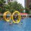 Top Selling Water Park Equipment Inflatable Hamster Ball Inflatable Floating Water Walking Wheel For Sale