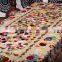 Hand Embroidered Throw Suzani Tapestry Handmade Suzani Wall Hanging Indian Suzani Twin Blanket