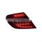 For W204 C180 C200 C260 C300 LED Tail Lighting All Black Color 07-11