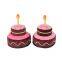 Fast Delivery Squeaky Birthday Cake Dog Chewing Pet Plush Toy PP Cotton Stuffed Pet  Plush Toy