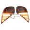 Car Accessories Yellow Turn Signal 12V Car DRL Lamp LED Daytime Running Light Daylight For Toyota Highlander 2020 2021