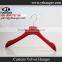 IMY-459 red velvet evening dress hanger for ladies