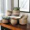 Jingdezhen handmade cavernous porous unglazed porcelain flower succulent pots wholesale