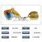 13g/16g/22g 2021 New Design VIB Fishing Lure with Shiny Attractive Metal Tail